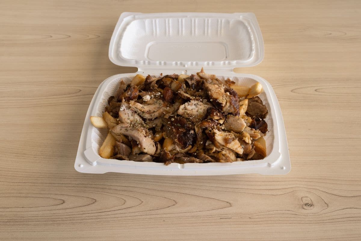 Gyros on Greek Fries