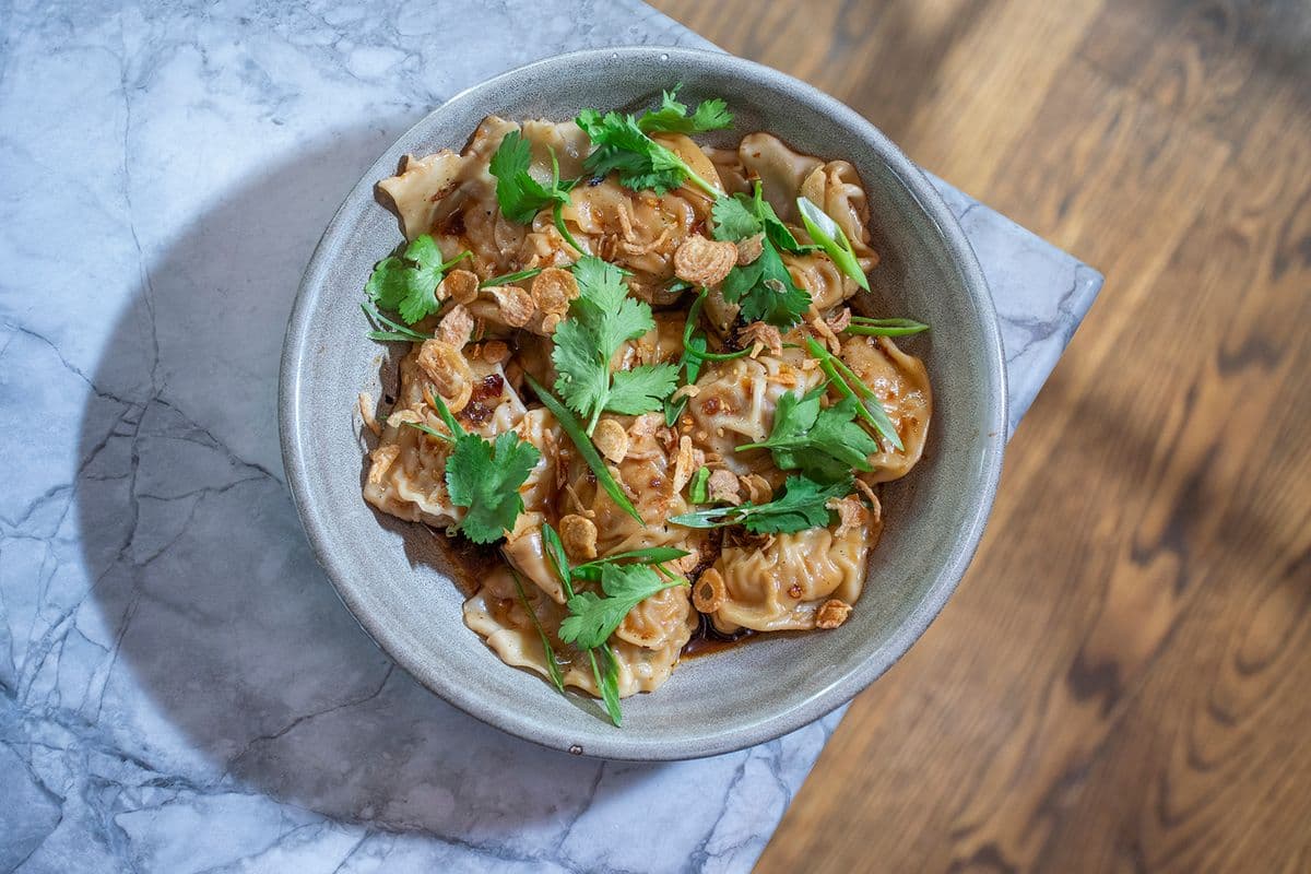 Heritage Pork and Napa Cabbage Wontons