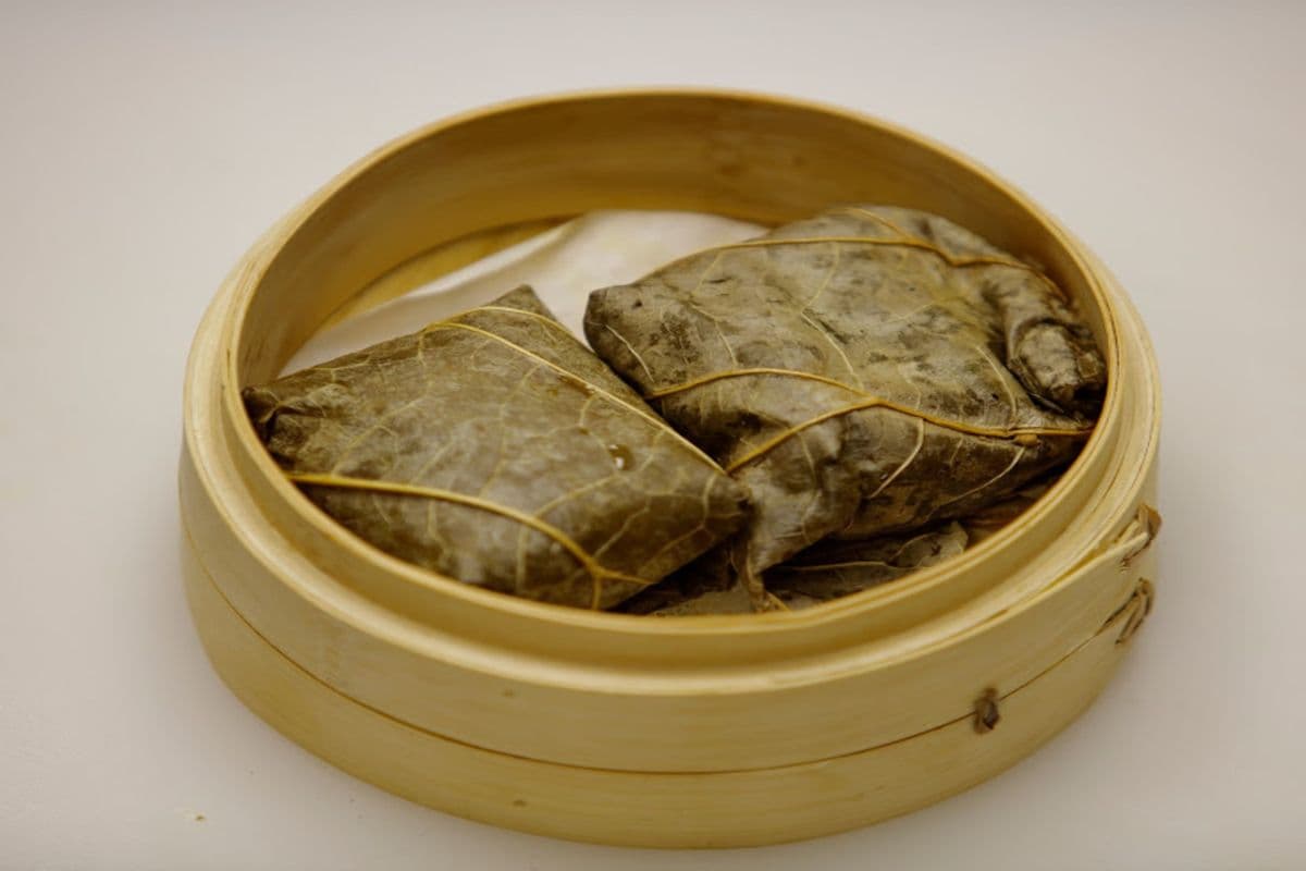 Sticky Rice in Lotus Leaf