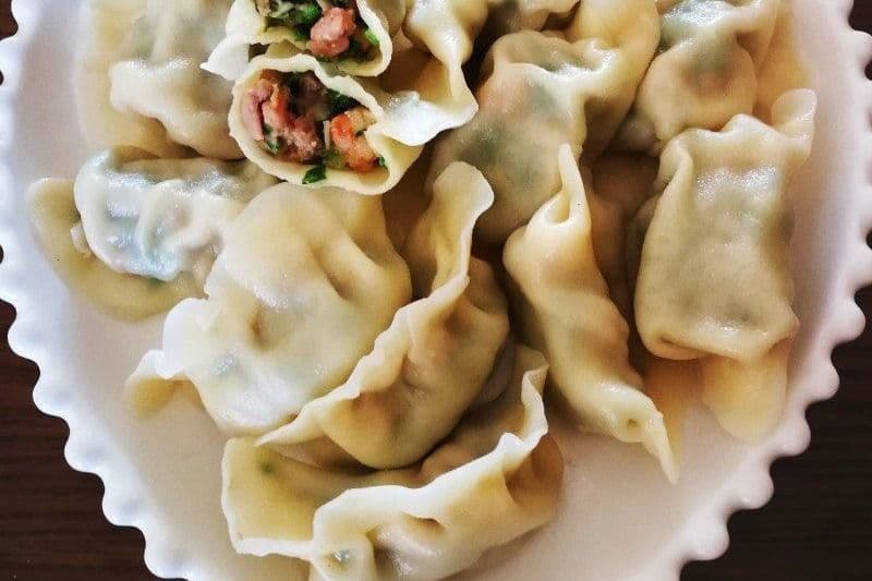 三鲜水饺 Shrimp and Meat Dumplings (12 pcs)