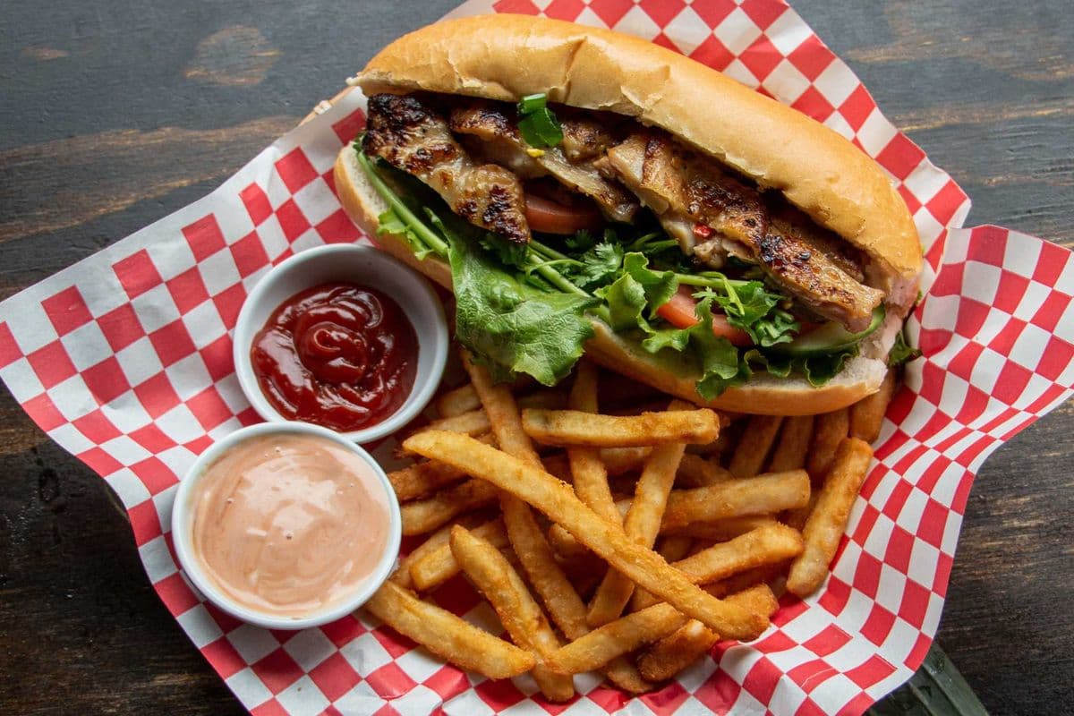 BM2 - Banh Mi With Grilled Chicken