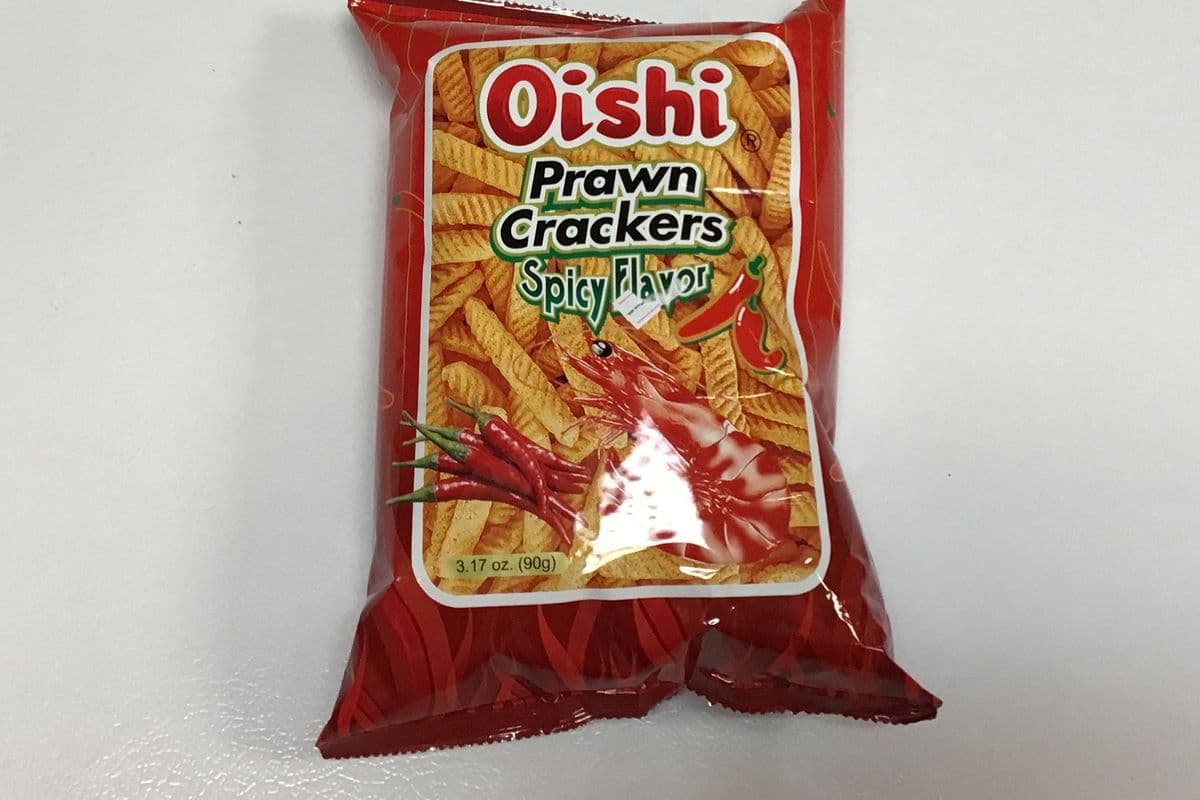 Oishi - Prawn Crackers (Spicy) (90g) (130 Cal)