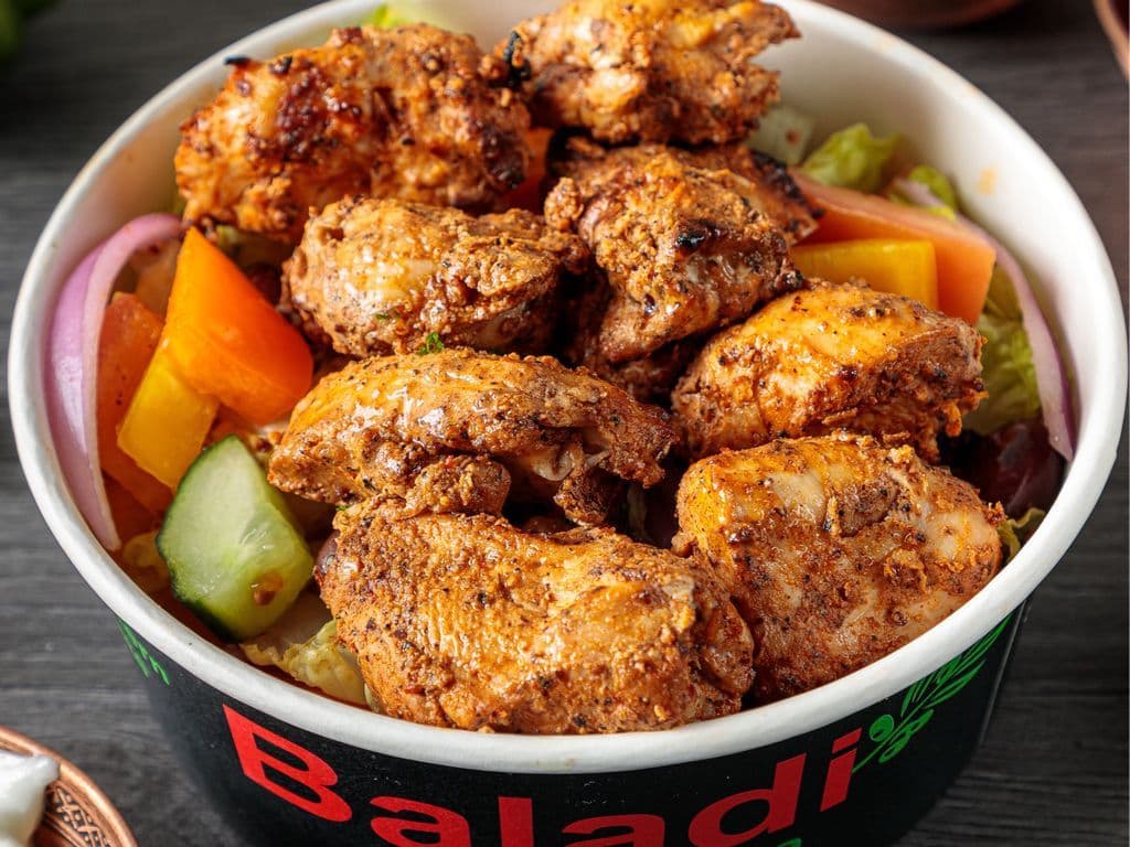 Shish Tawouk Salad Bowl