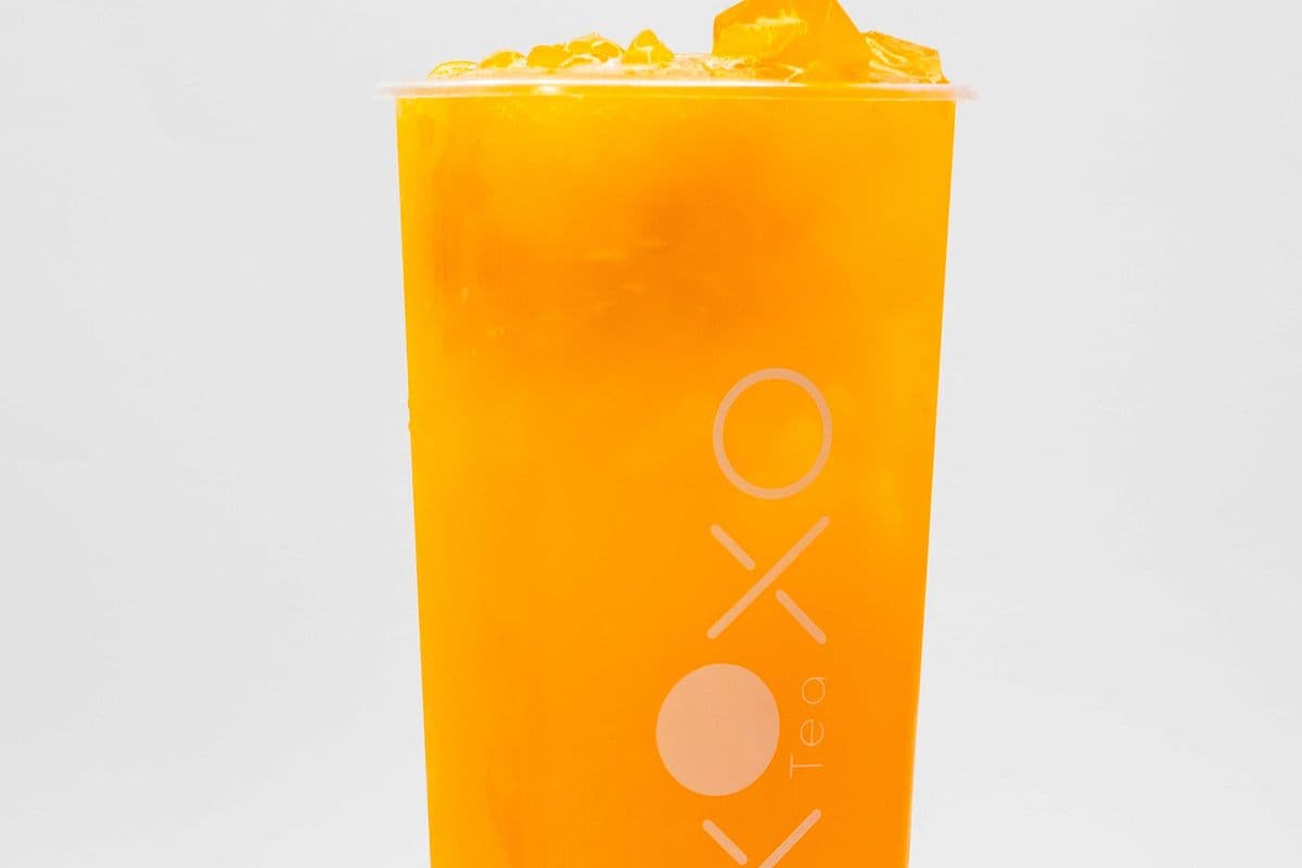 Mango Yakult with Mango Jelly