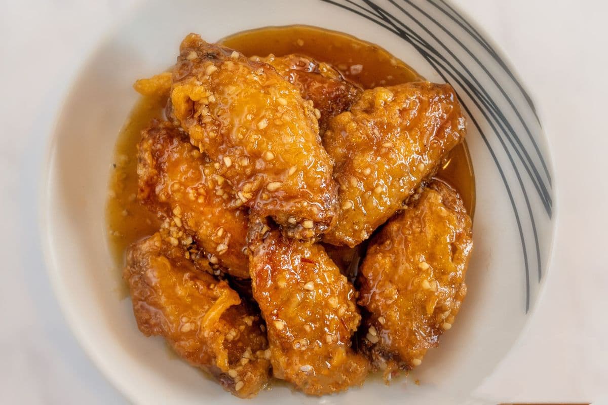 Honey Garlic Chicken Wings