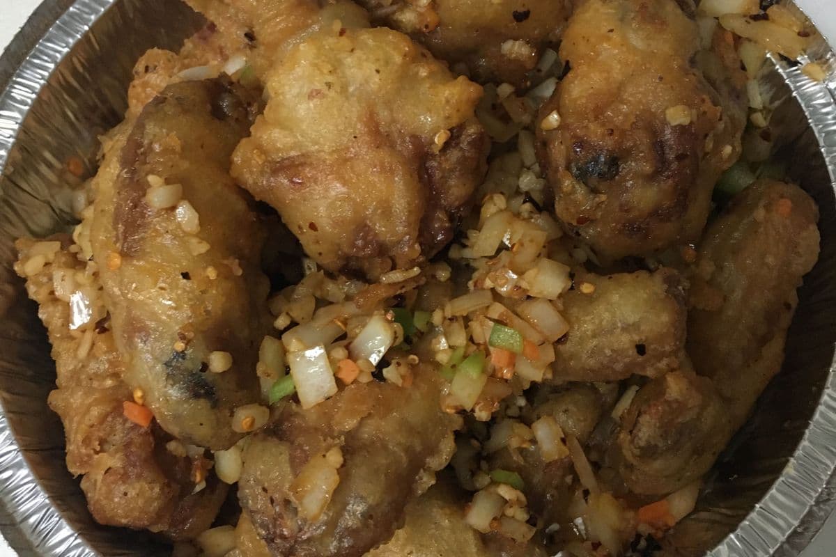 Hot Spicy Chicken Wings (12pcs)召盐鸡亦