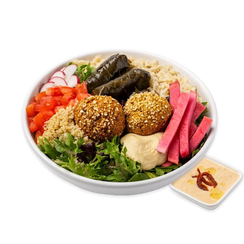 Lebanese Vegan Deep Bowl