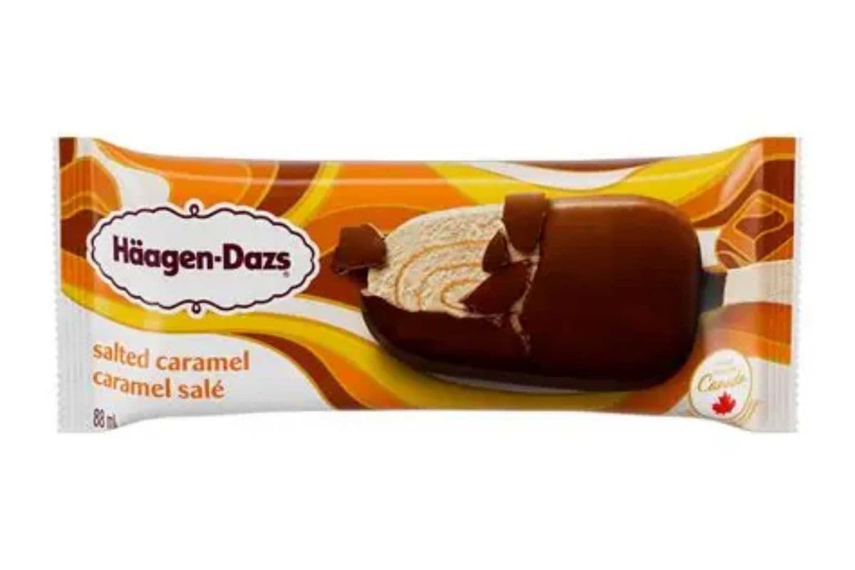 Haagen Dazs Salted Caramel Ice Cream Bar (88 ml)