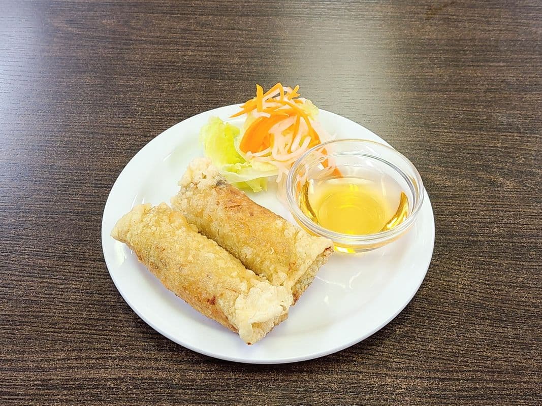 A3. Deep Fried Pork Spring Rolls (2 pcs)