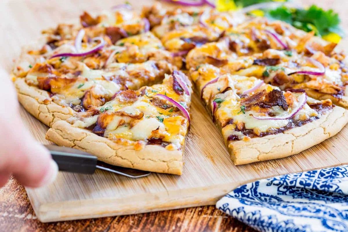 Small BBQ Chicken Pizza