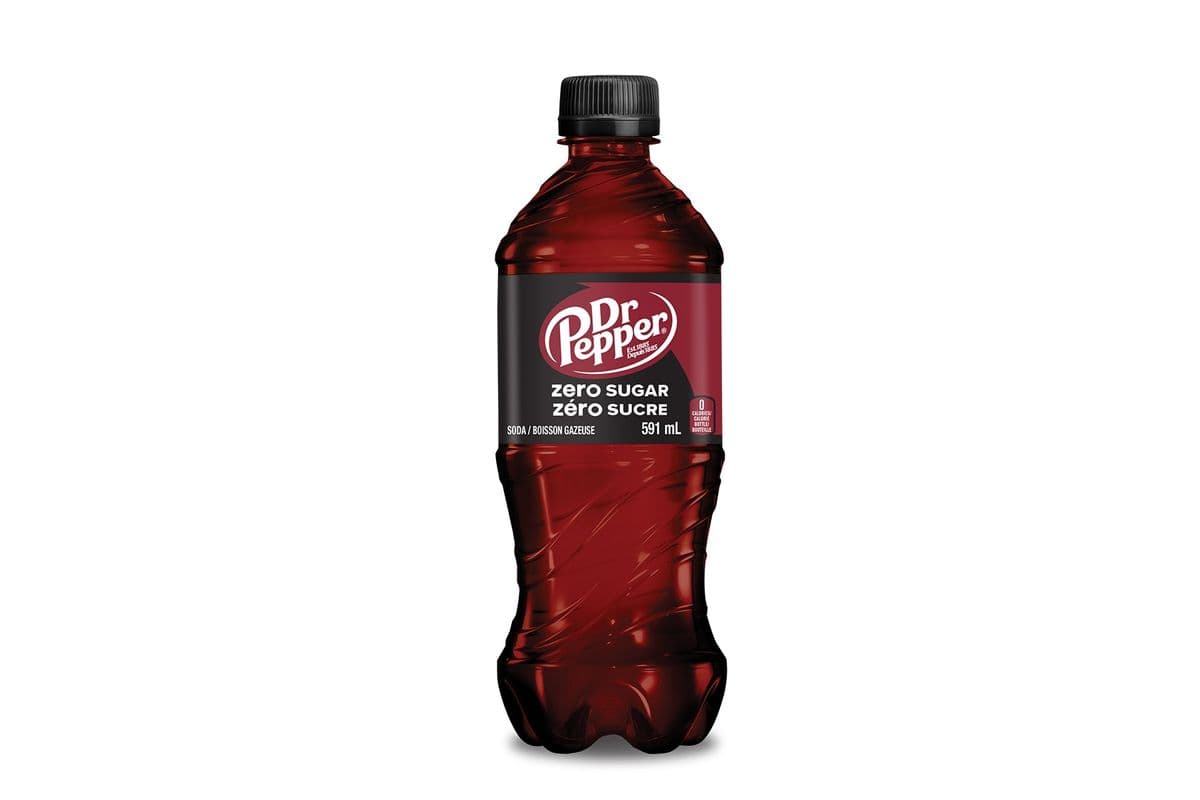 Dr Pepper® Zéro sucre (côté)