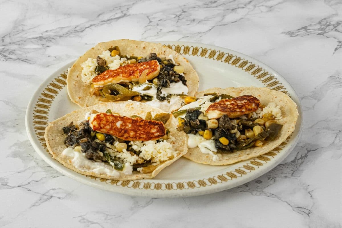 Huitlacoche Tacos (3 pcs)