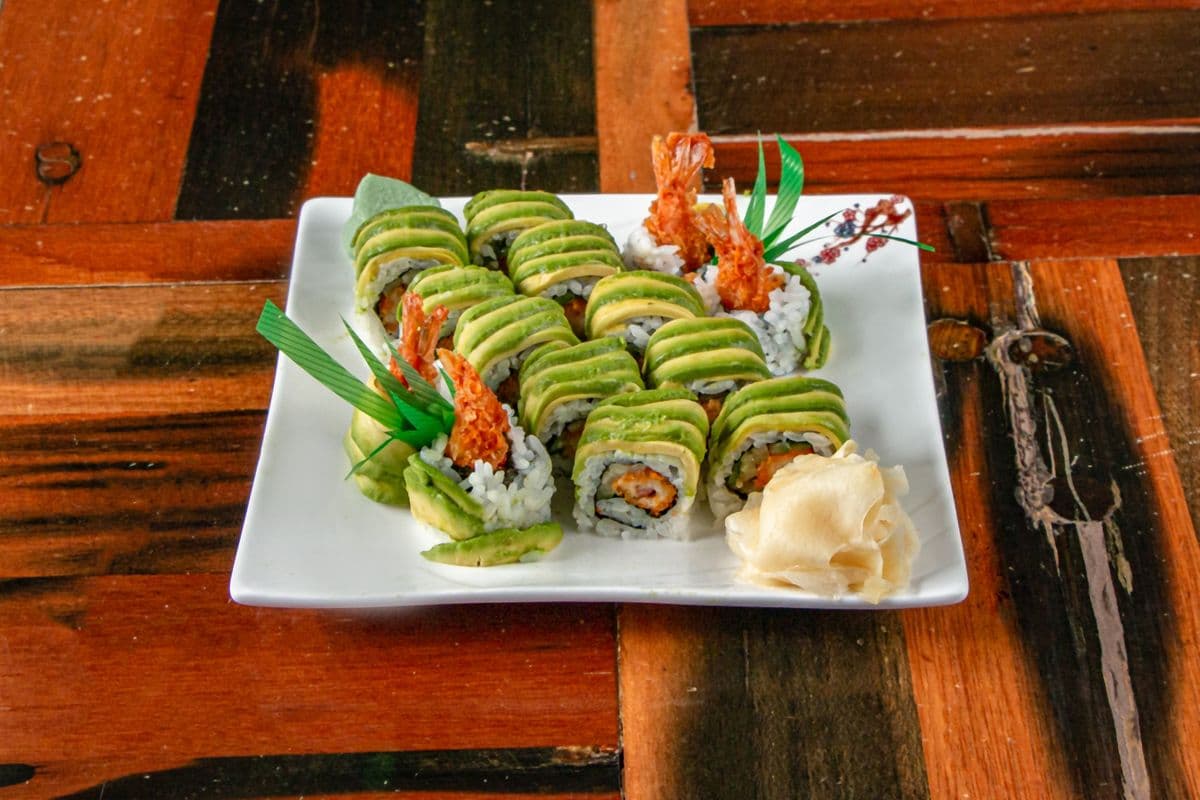 Avocado Dragon Roll
