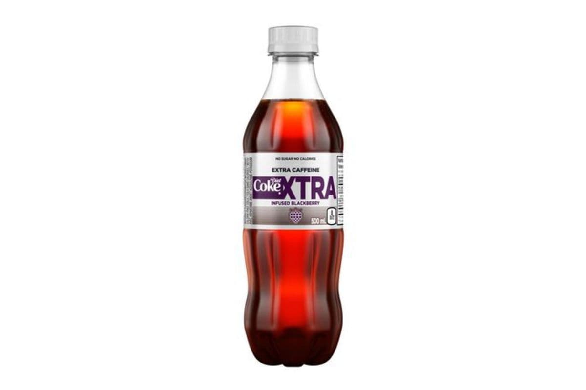 Diet Coke Extra Caffeine Infused Blackberry (500 ml)
