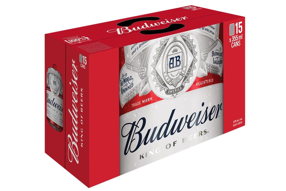 Budweiser (15 x 355 ml)