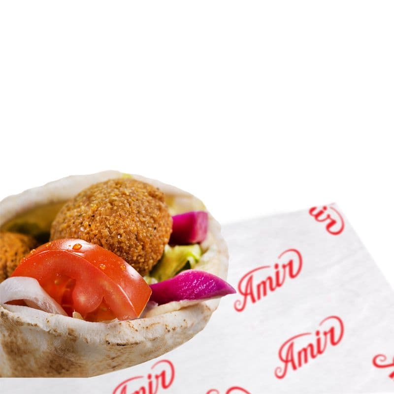 Pita aux falafels