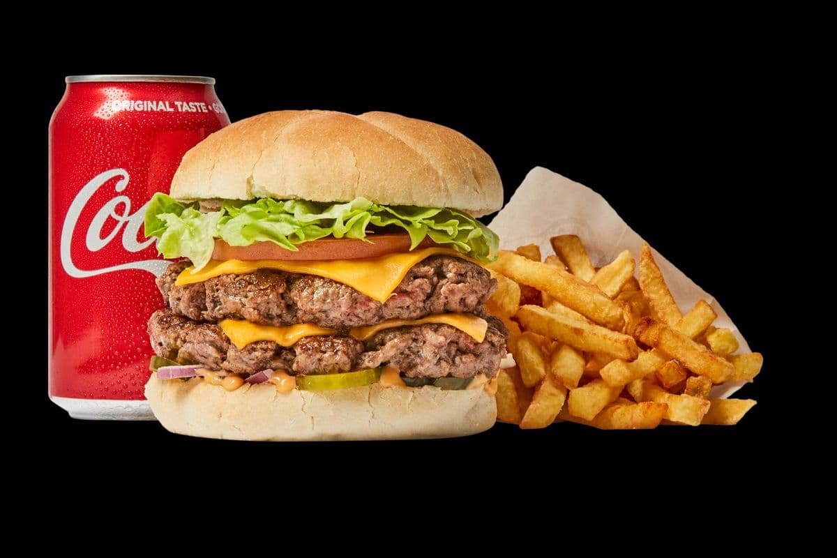 Combo 4 - Double Prime Burger (12oz)