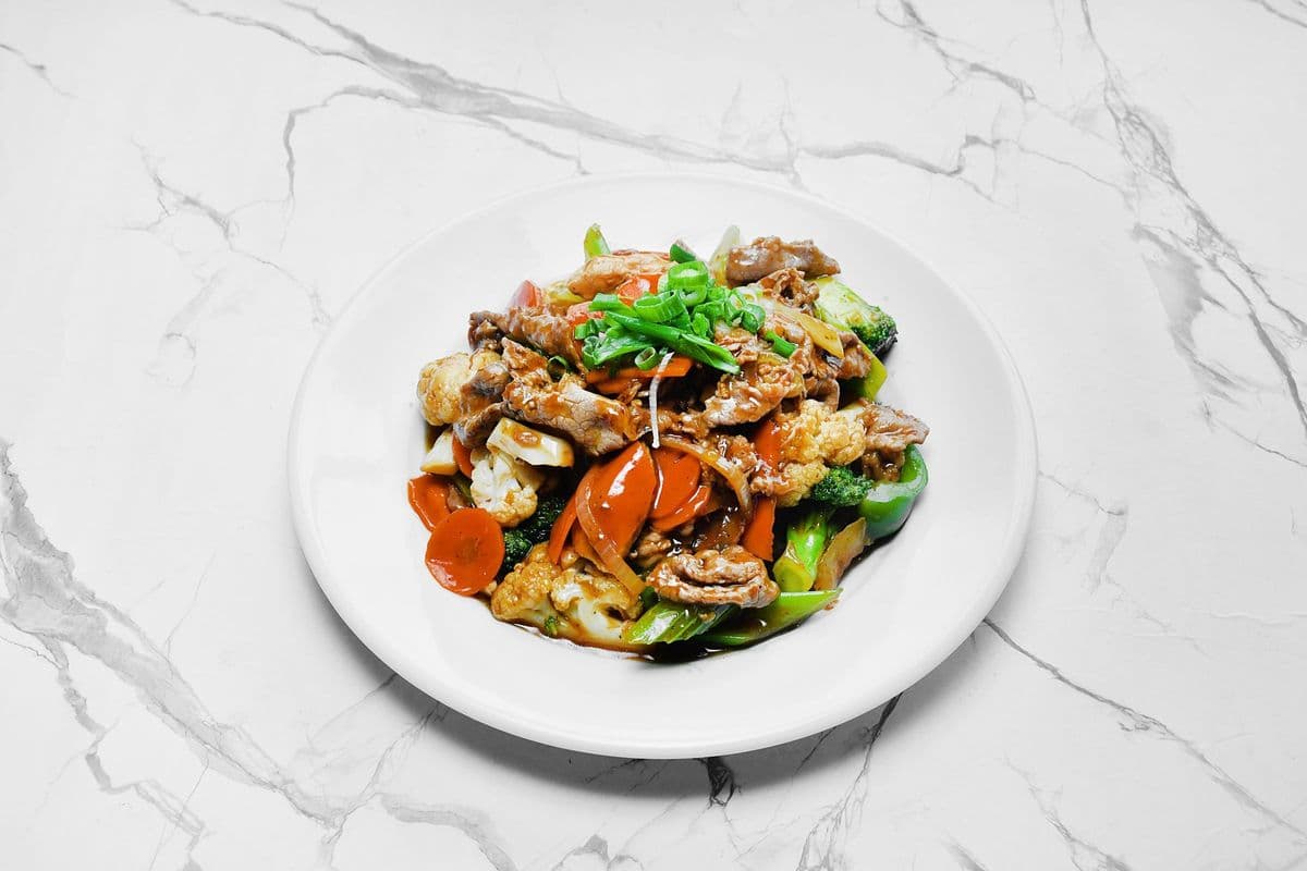 72. Stir Fried Seafood with Veg