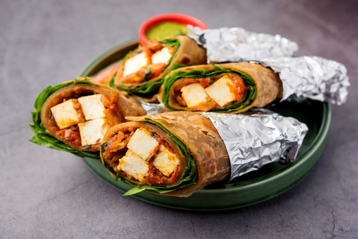 Paneer Tikka Frankie