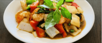 F05. Basil Shrimp