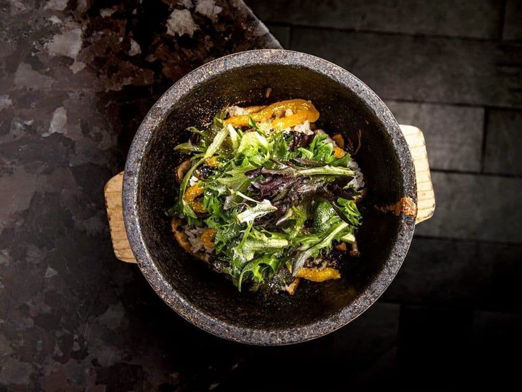 Kinoko Cheese Bibimbap