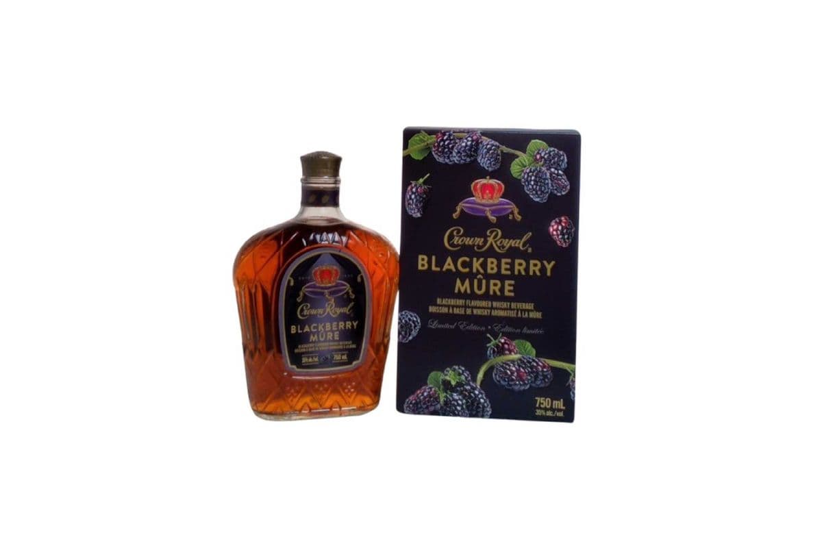 101424. CROWN ROYAL BLACKBERRY (1 x 750ML)