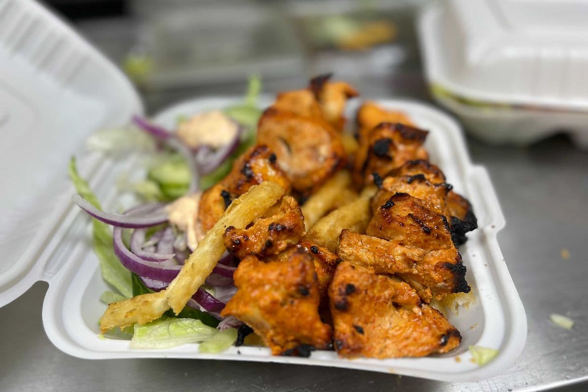 Chicken Tikka Boti Plate