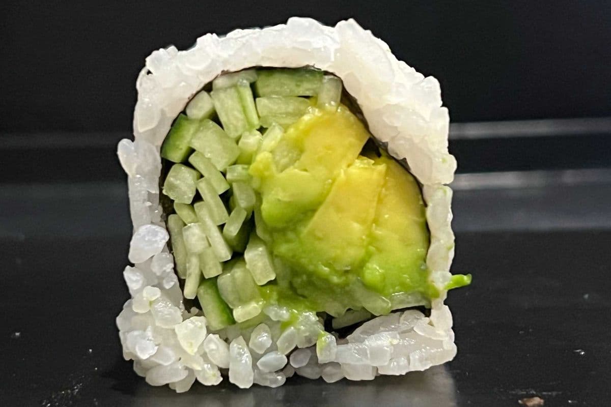 Avo and Cucumber Roll