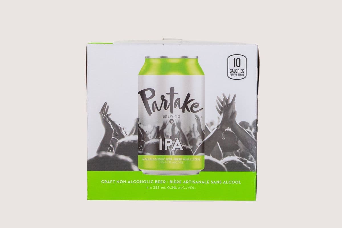 Partake Non-Alcoholic Beer (4x355ml)