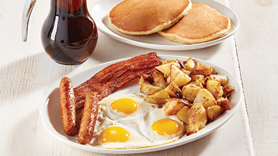 Sunset Super with Bacon (2), Sausages (2)