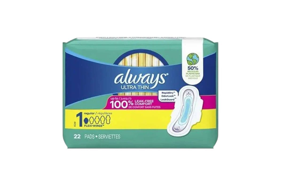 ALWAYS ULTRA THIN REGULAR PADS (22 COUNTS) (22 COUNTS)