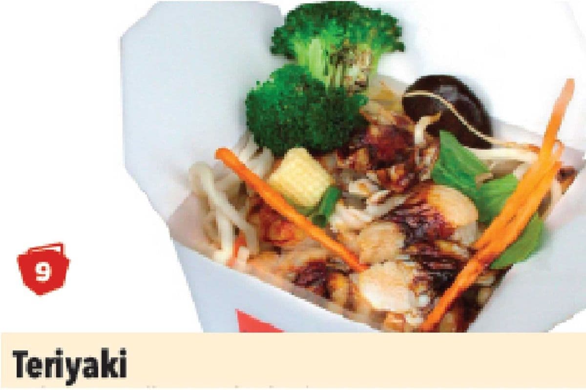 9. Teriyaki Noodles