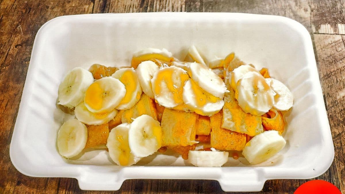 Le Beurre d'Arachide et Banane / The Peanut-Butter and Banana (Crêpe)