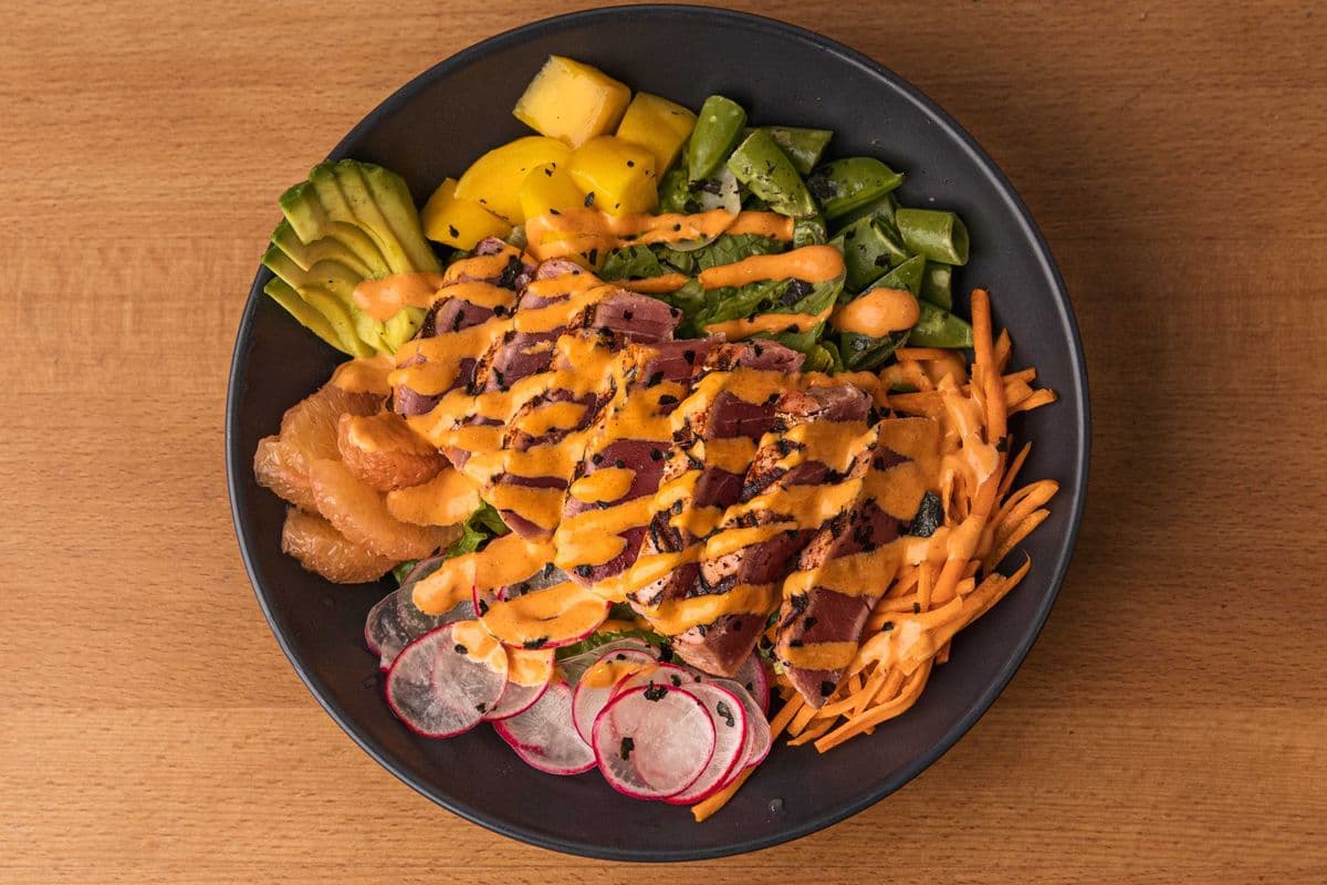 GW Tuna Steak Poke Bowl