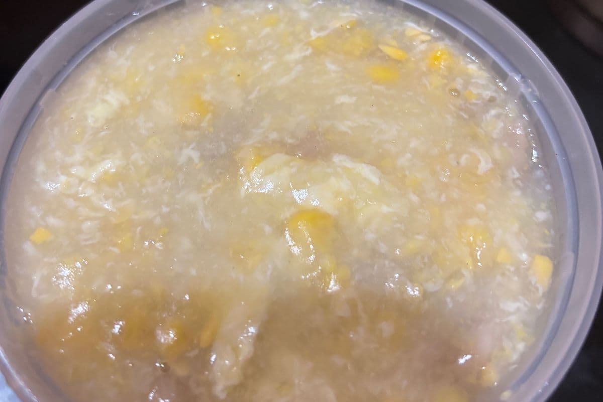 S4. Sweet Corn and Chicken Soup