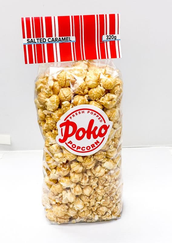 Salted Caramel Corn Popcorn (8 Cup Bag, Serves 2-4)