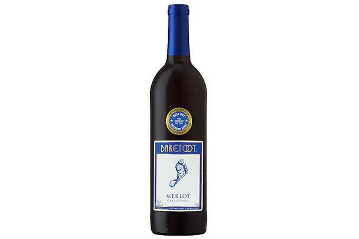 BAREFOOT MERLOT 750ML (1 x 750ML)