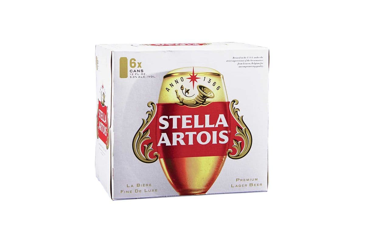 Stella (6 x 355 ml Cans)