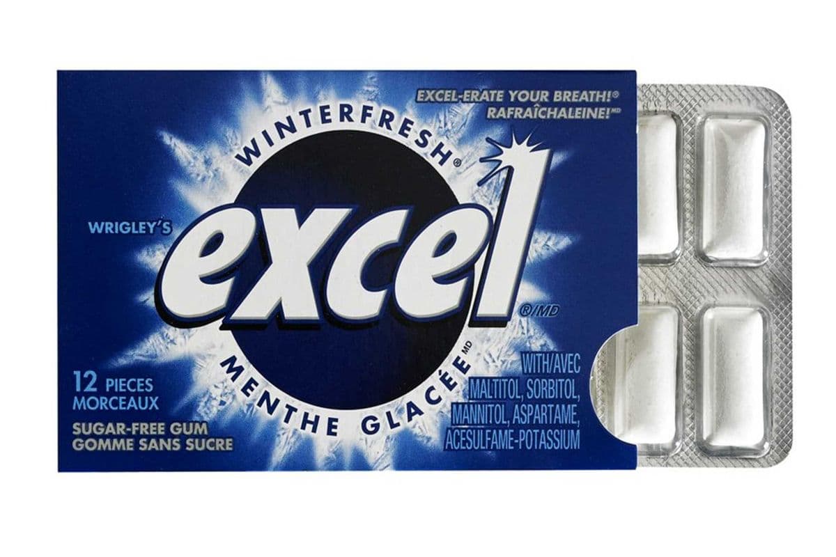 Wrigley's Excel 12 Sticks Winterfresh