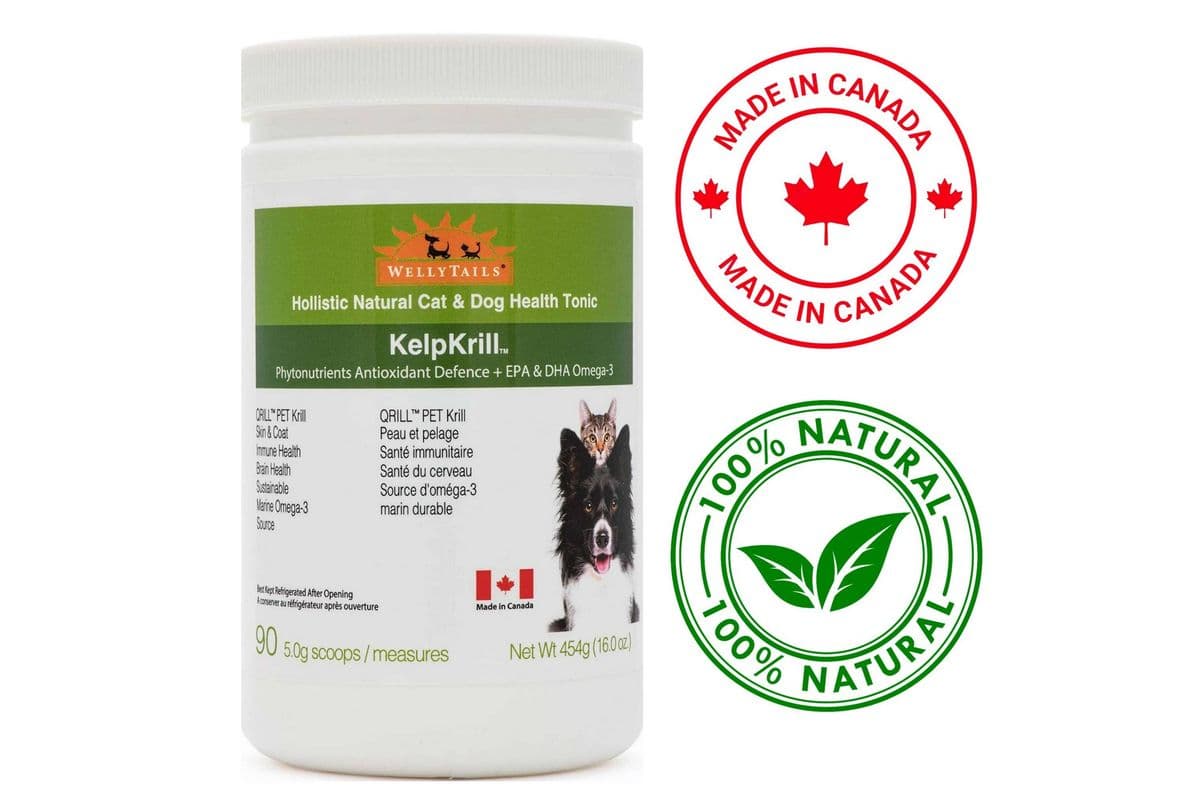Wellytails - Kelp Krill Dog & Cat Supplement (454 g)