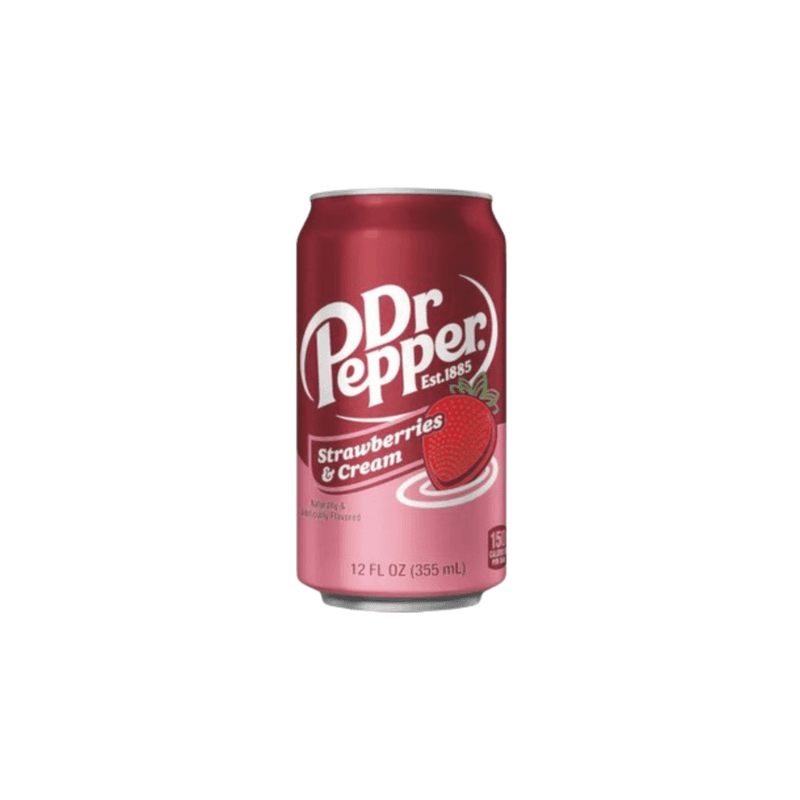 Dr Pepper Strawberries & Cream - USA (355ml)