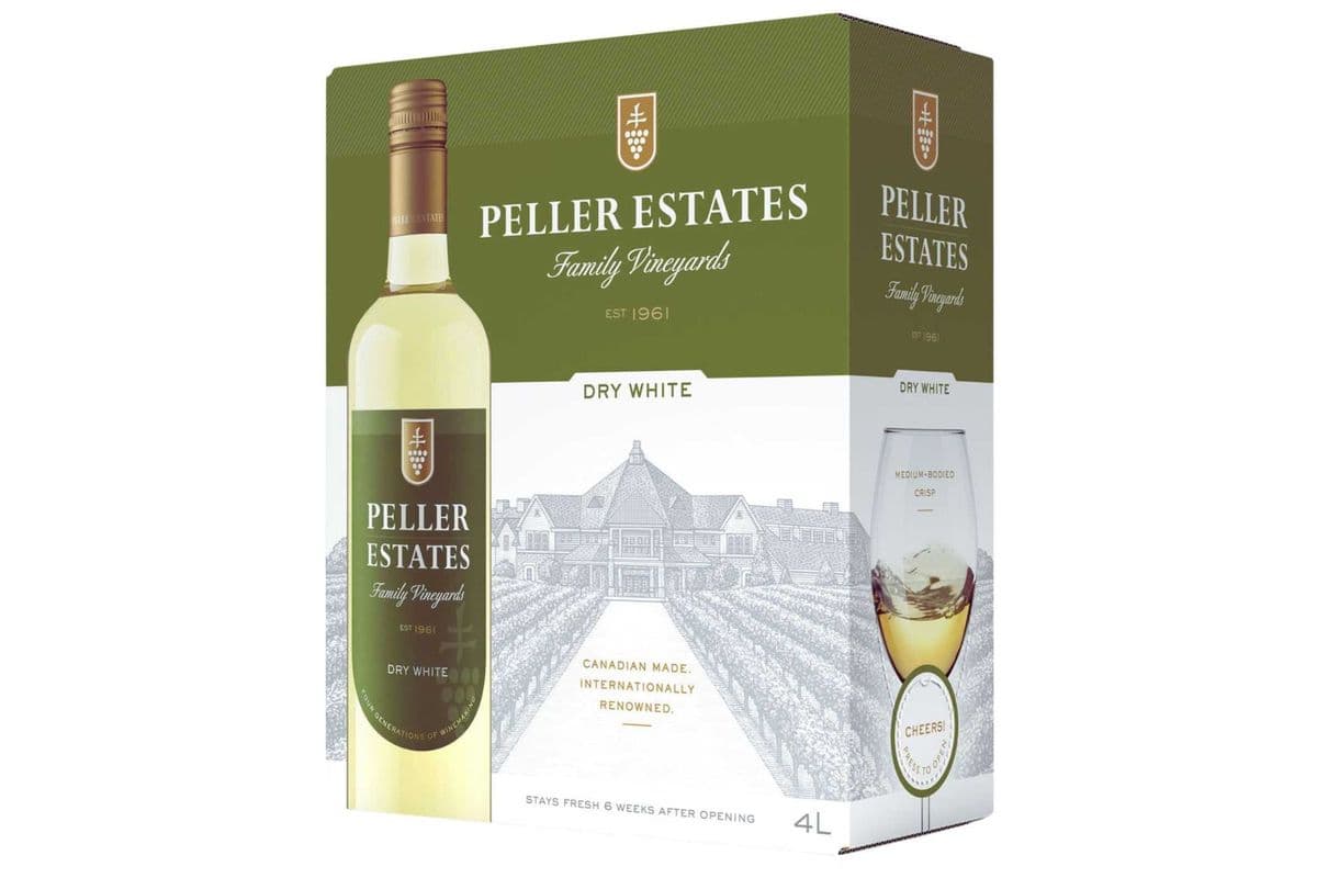 PELLER ESTATES DRY WHITE 4L CASK***NEWLY ADDED***ON SALE NOW*** (4L CASK)