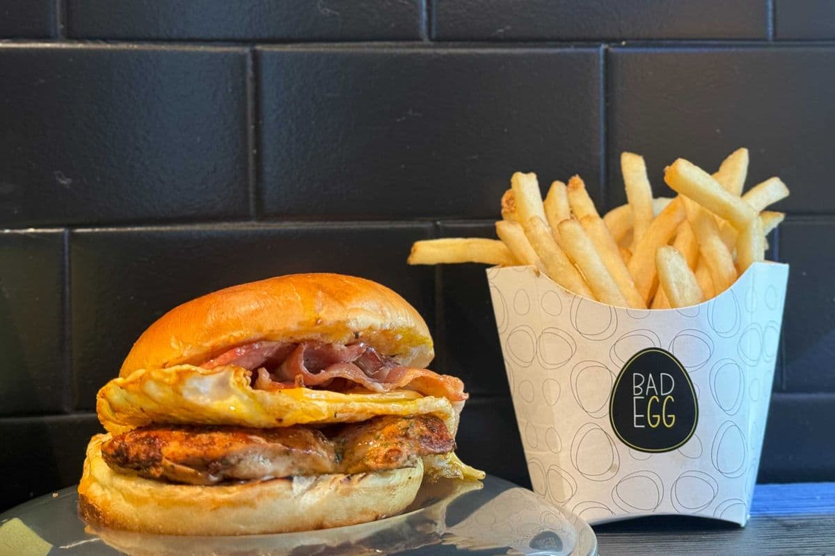 The Ultimate Burger with Fries