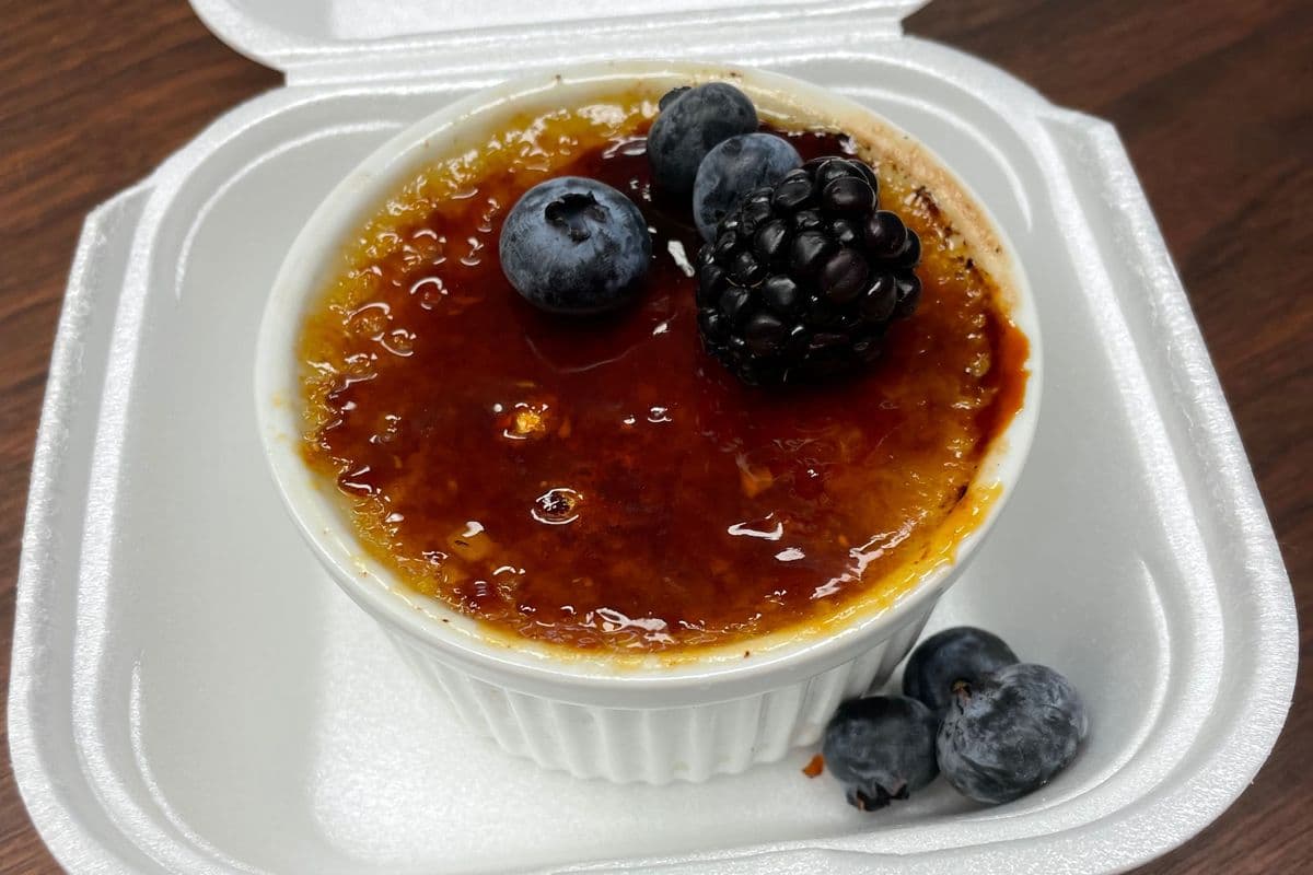 Honey Lavender Crème Brûlée