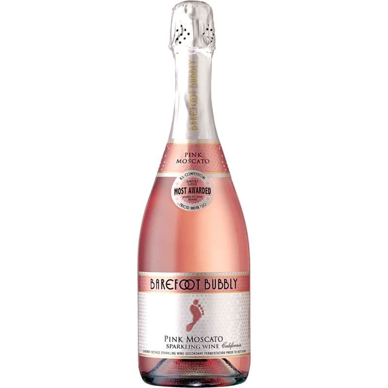 Barefoot Bubbly Pink Moscato (750 ml) (1 x 750 ML)