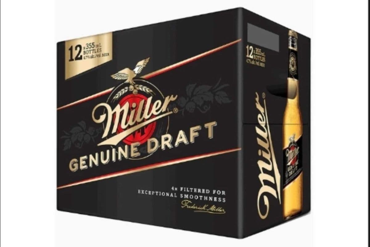 MILLER GENUINE DRAFT 12BOTTLE ($3.00 OFF) (12 x 355ML )