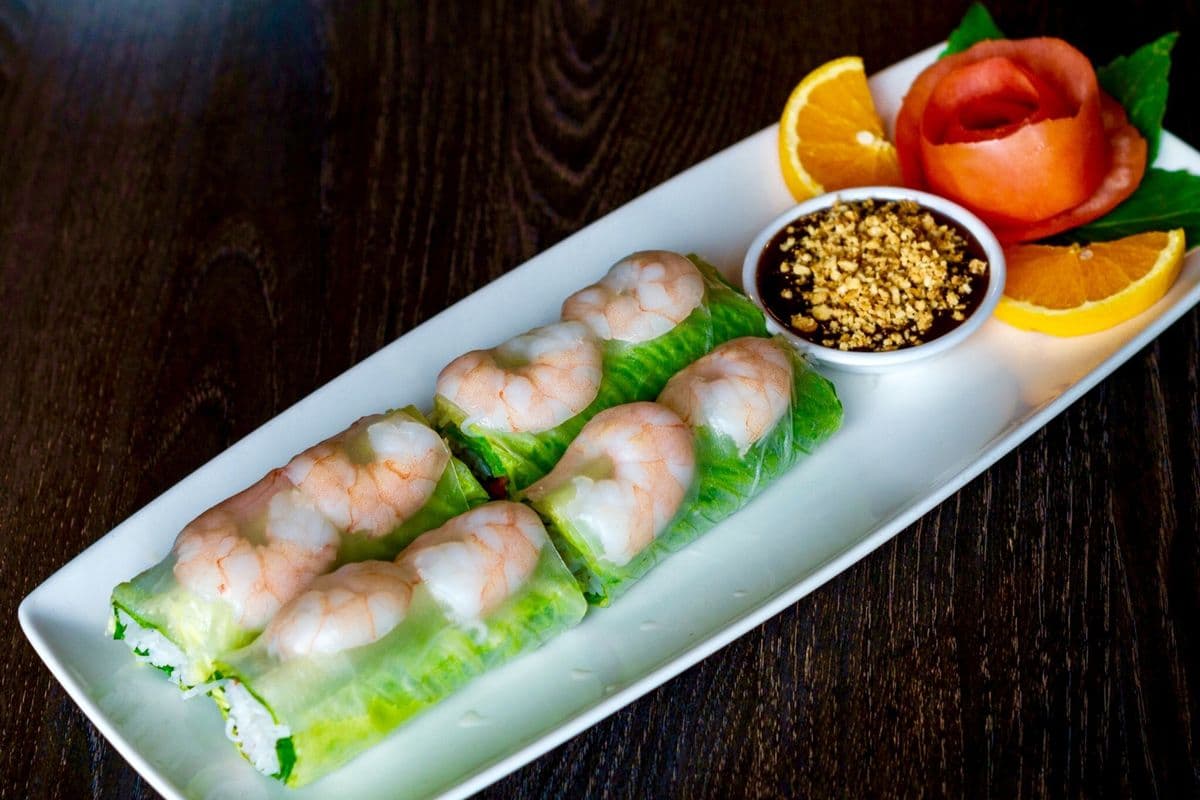 Shrimp Fresh Rolls (2 pcs)