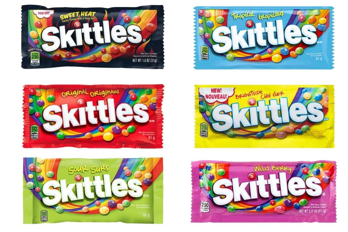 Skittles ( 51 g - 191 g)