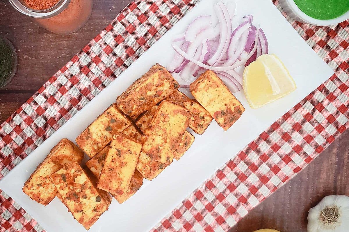 Cooked Paneer Tikka (1 lb)