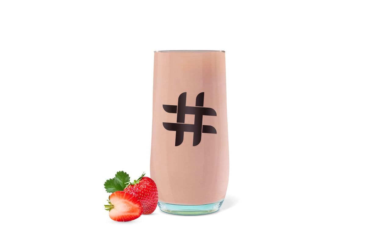 Thé au Lait Fraise / Strawberry Milk Tea / 草莓奶茶